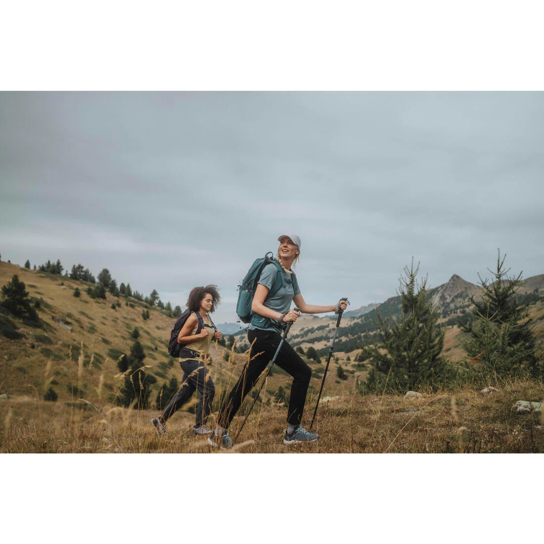 Sac à dos de randonnée ventilé 25L, MH500 khaki - Image 74