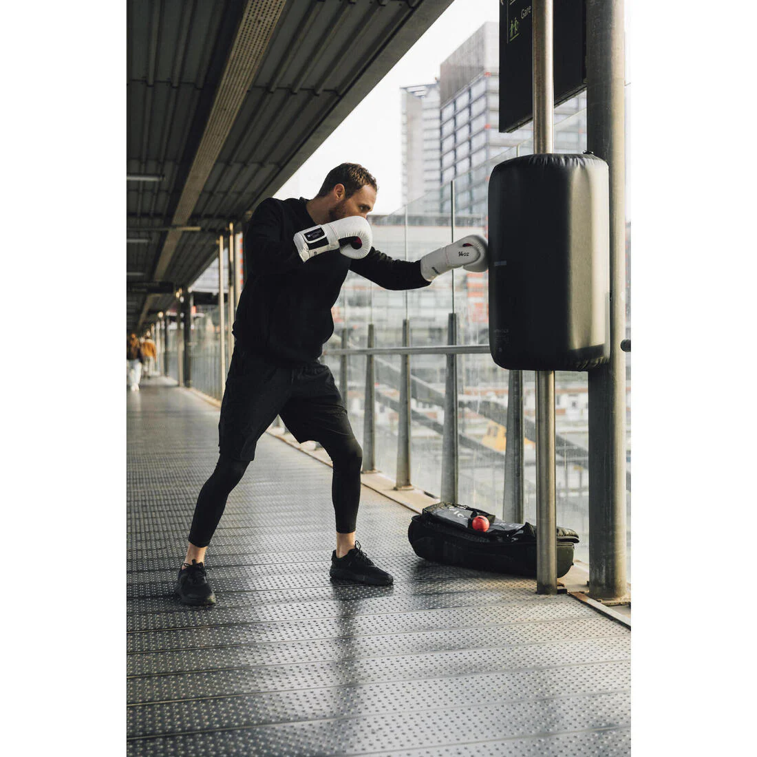 Sac de frappe gonflable avec sac de transport - Pole punch - Image 12