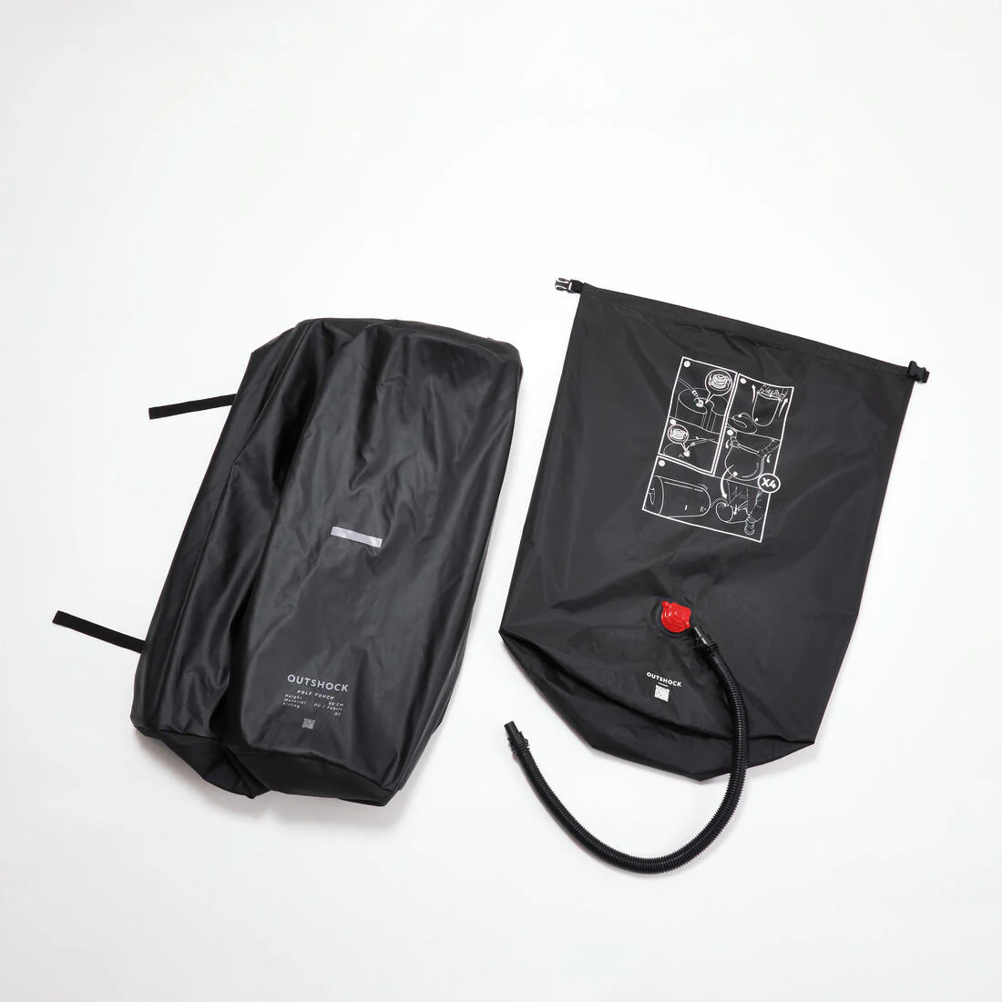 Sac de frappe gonflable avec sac de transport - Pole punch - Image 5