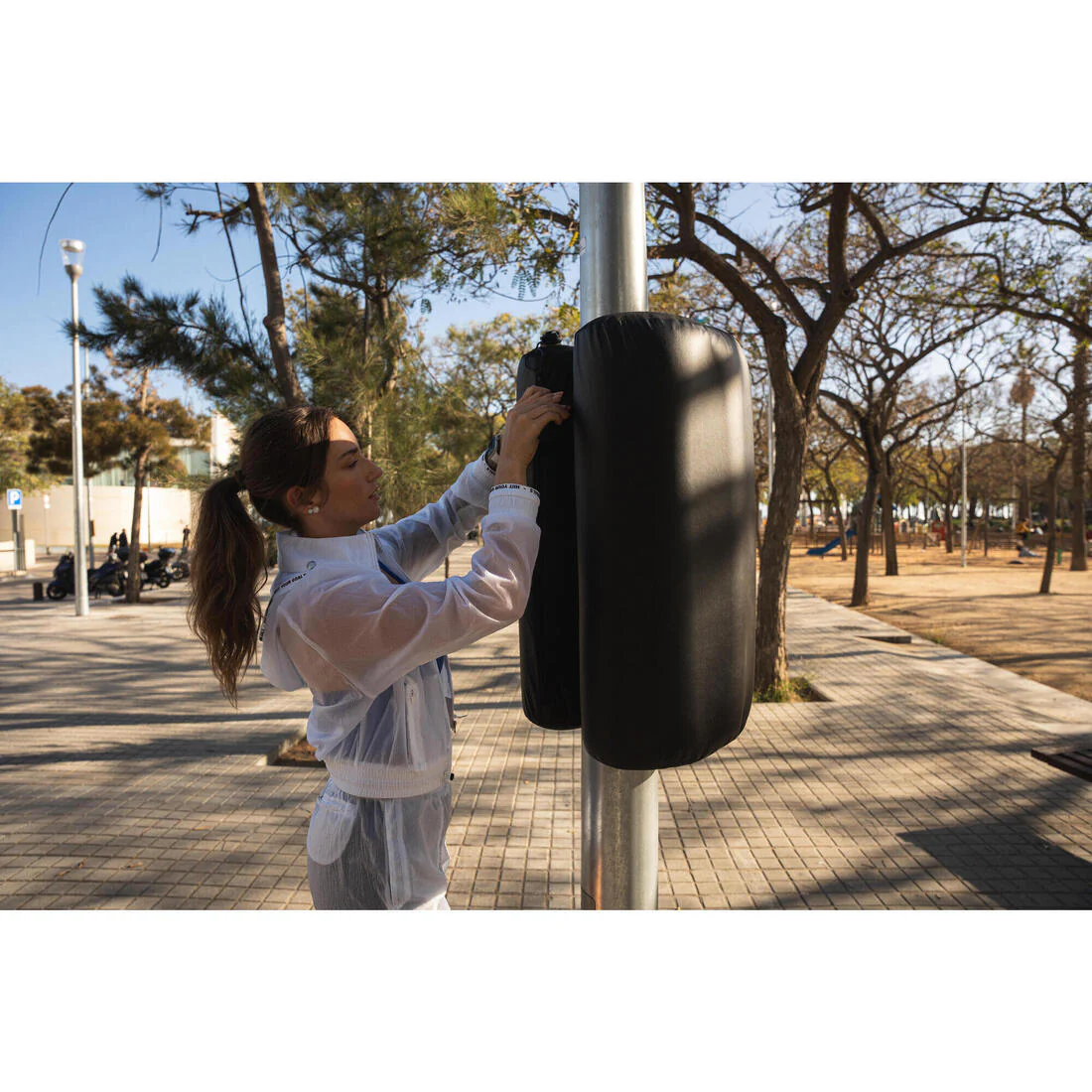 Sac de frappe gonflable avec sac de transport - Pole punch - Image 9