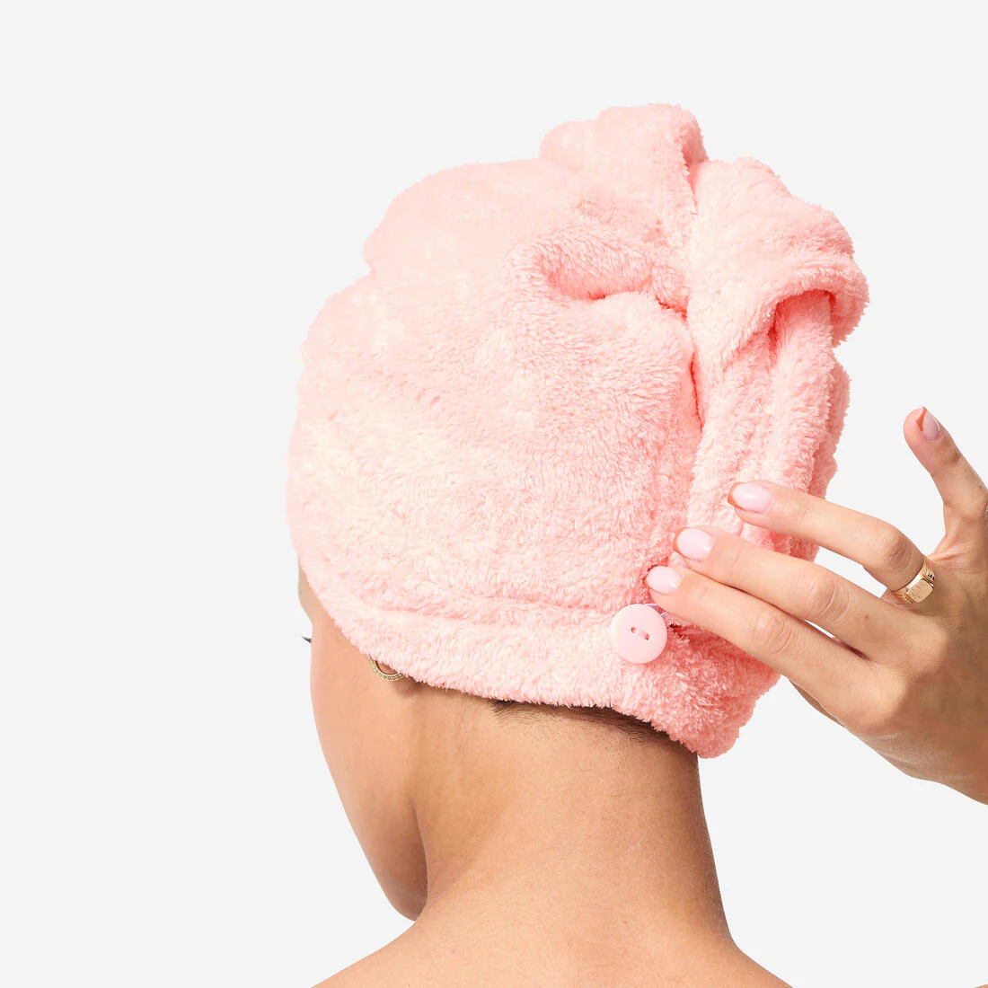 Serviette de bain microfibre douce pour cheveux - Image 7