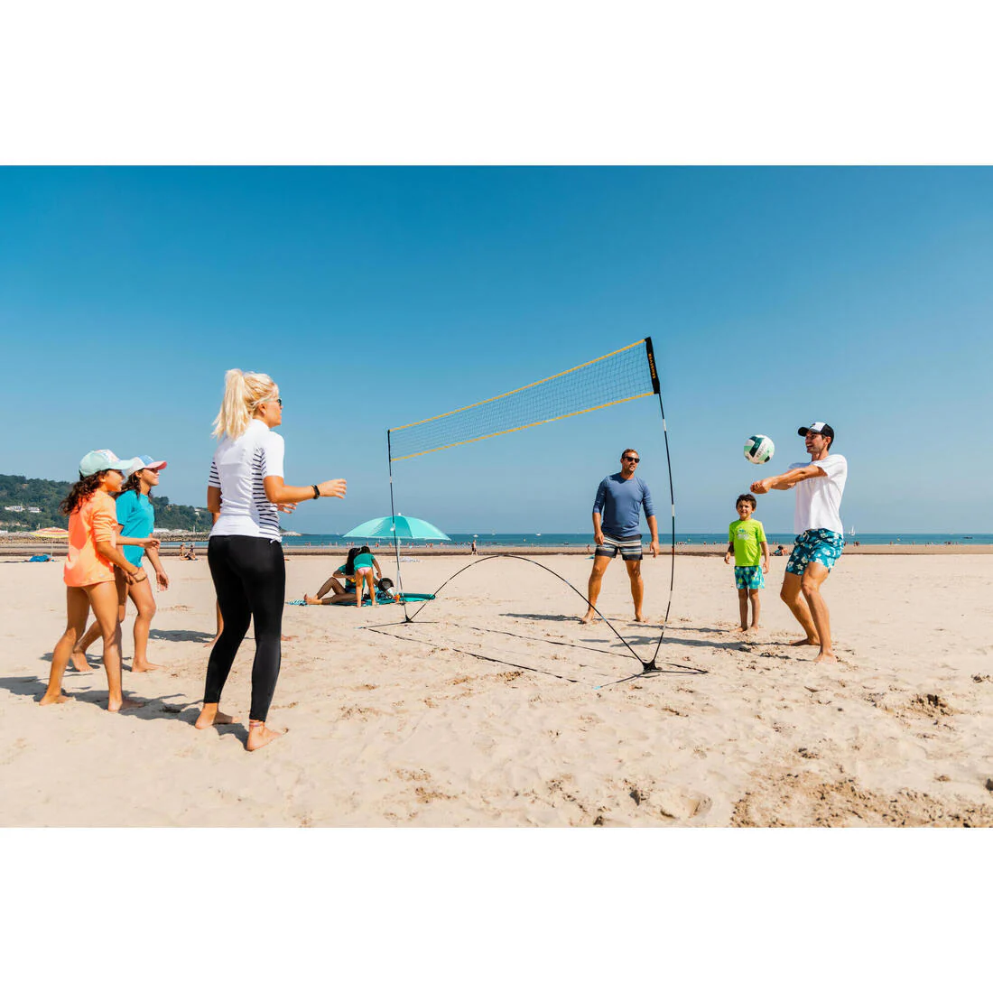 Set (Filet et poteaux) de Beach Sport d'initiation BS100 - Image 14