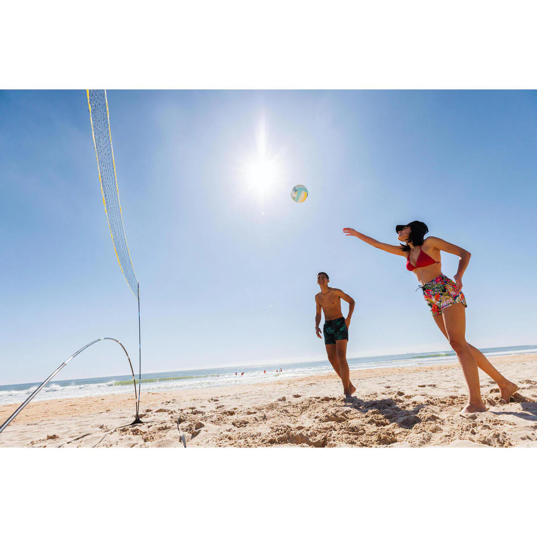 Set (Filet et poteaux) de Beach Sport d'initiation BS100 - Image 9