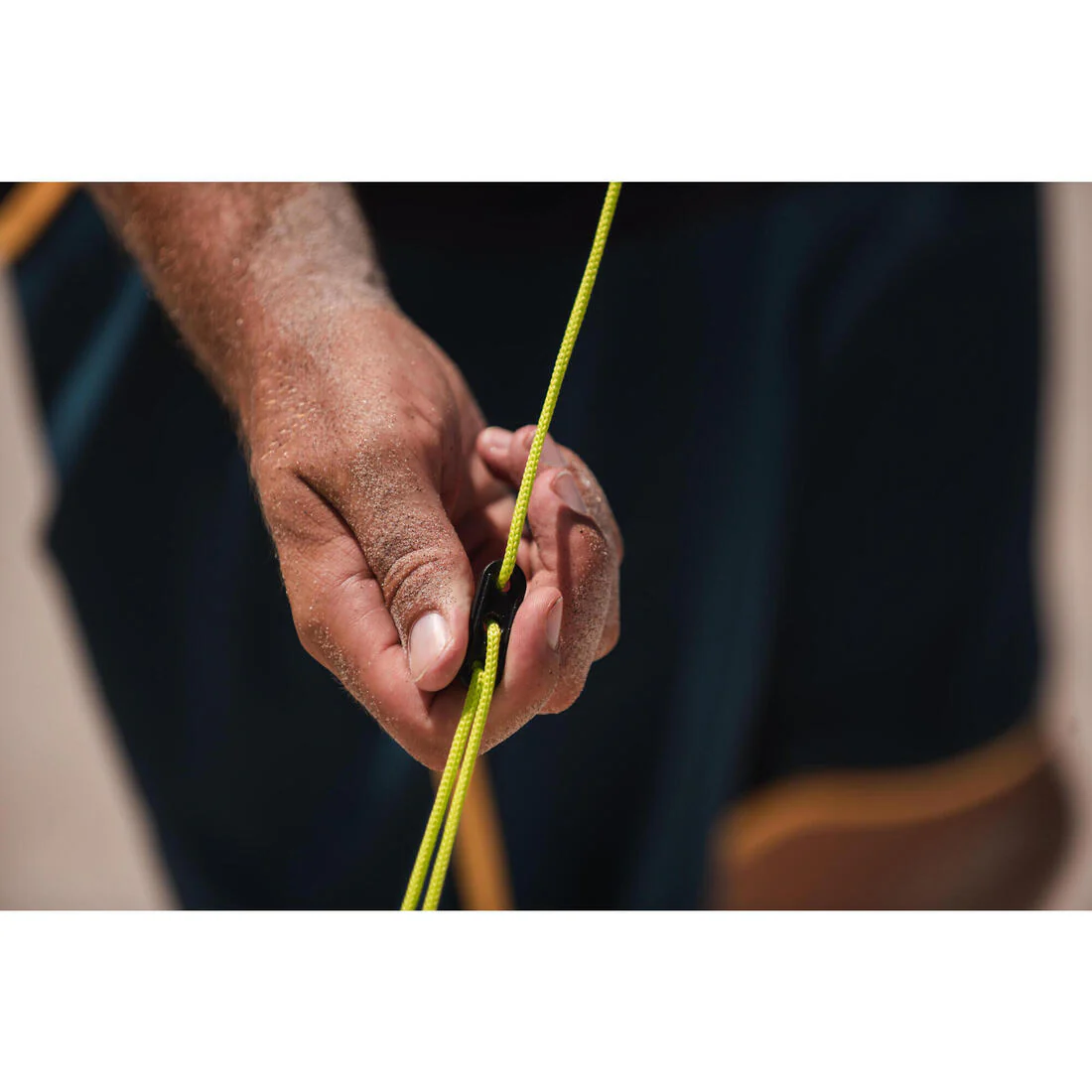 Set (Filet et structure) de Beach volley 500 gonflable bleu - Image 20