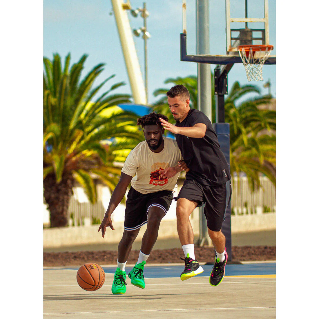 SHORT BASKETBALL HOMME / FEMME - SH500 NOIR - Image 11