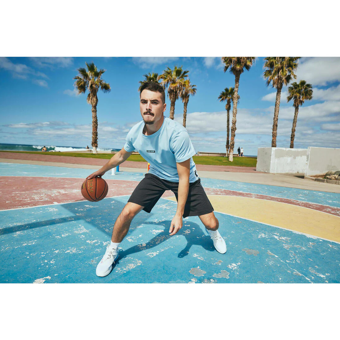 SHORT BASKETBALL HOMME / FEMME - SH500 NOIR - Image 9