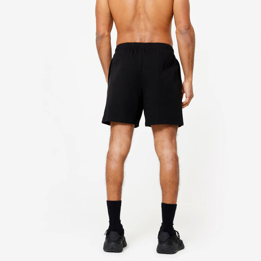 Short court fitness homme - 100 noir - Image 4