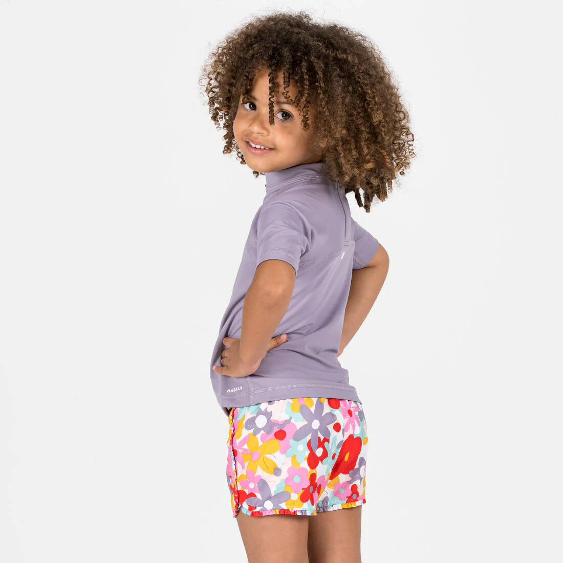 Short de bain Bébé / Enfant imprimés fleurs - Image 3