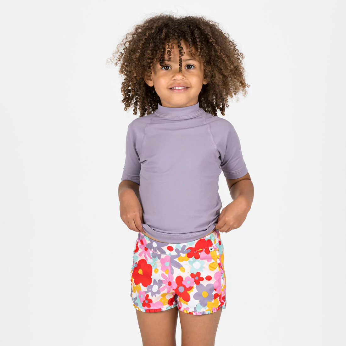 Short de bain Bébé / Enfant imprimés fleurs - Image 4