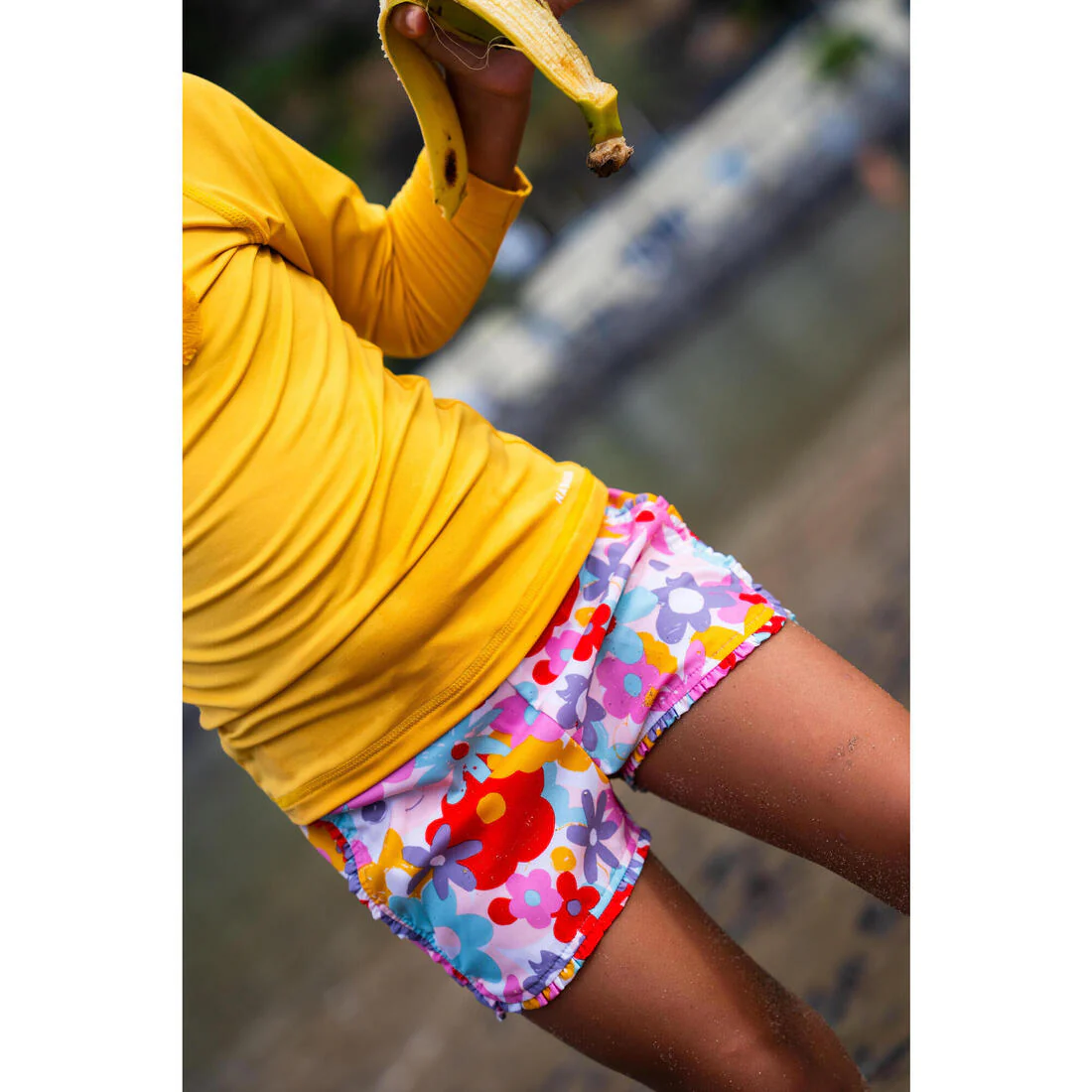 Short de bain Bébé / Enfant imprimés fleurs - Image 6