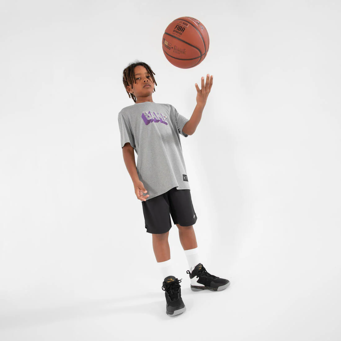 SHORT DE BASKETBALL ENFANT - SH500 - Image 3