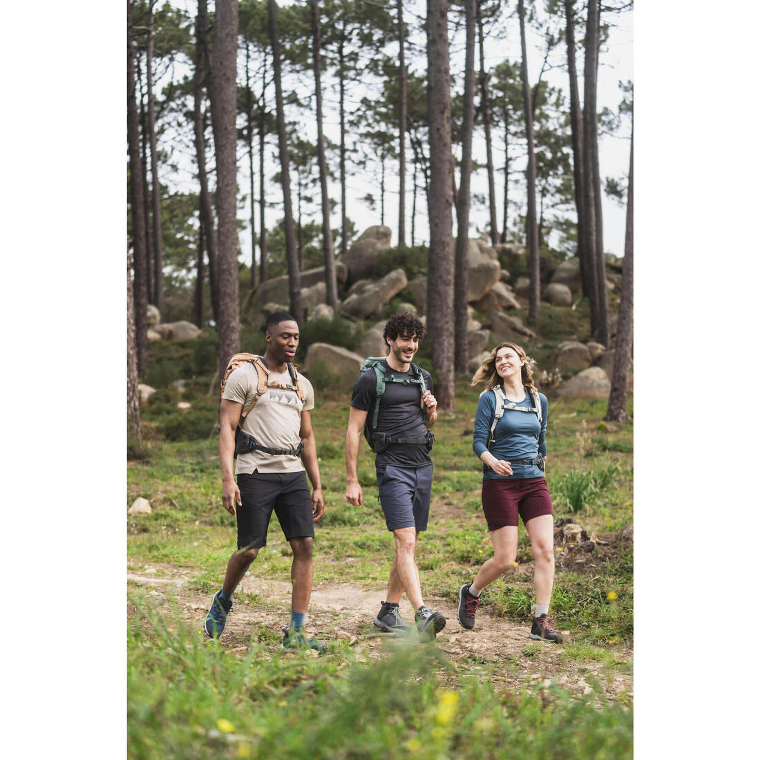 Short de randonnée long homme, MH500 - Image 9