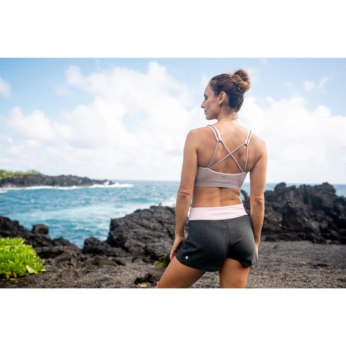 SHORT YOGA FEMME  COTON - Image 12