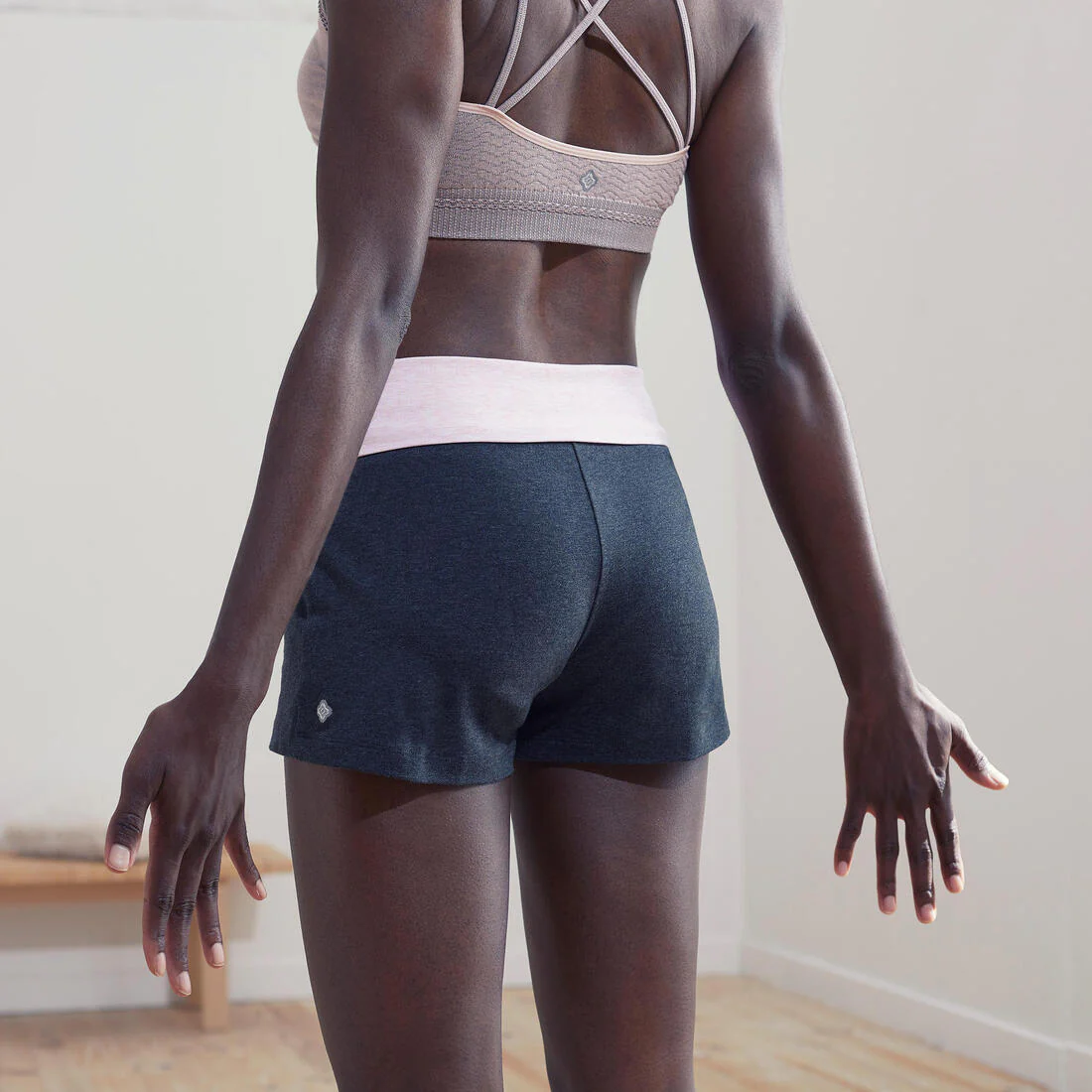 SHORT YOGA FEMME  COTON - Image 5