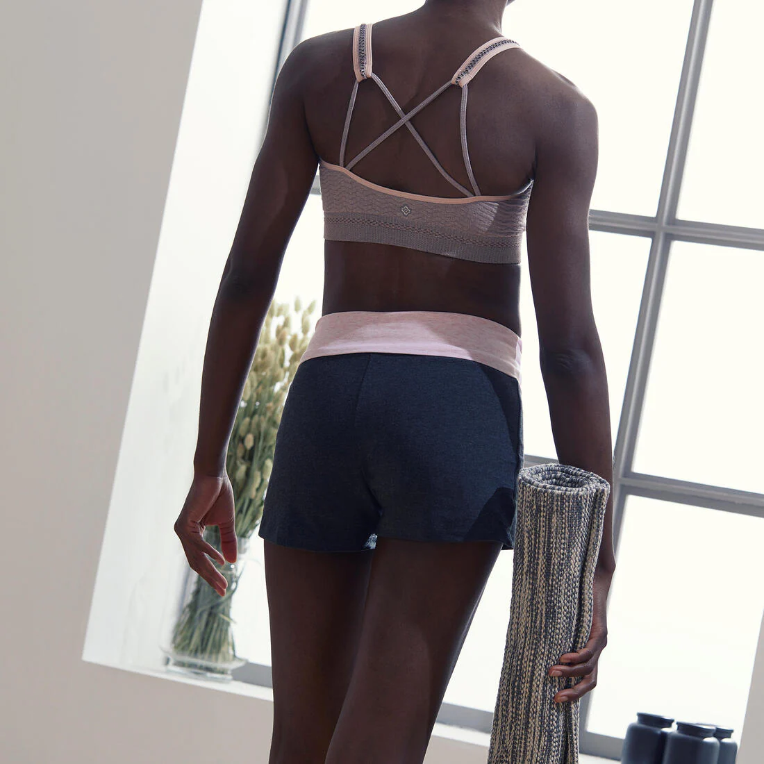 SHORT YOGA FEMME  COTON - Image 8
