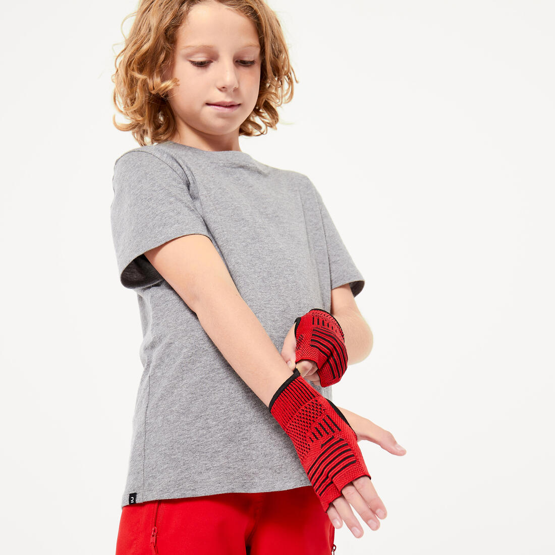 Sous-gants de boxe enfant - rouges - Image 4