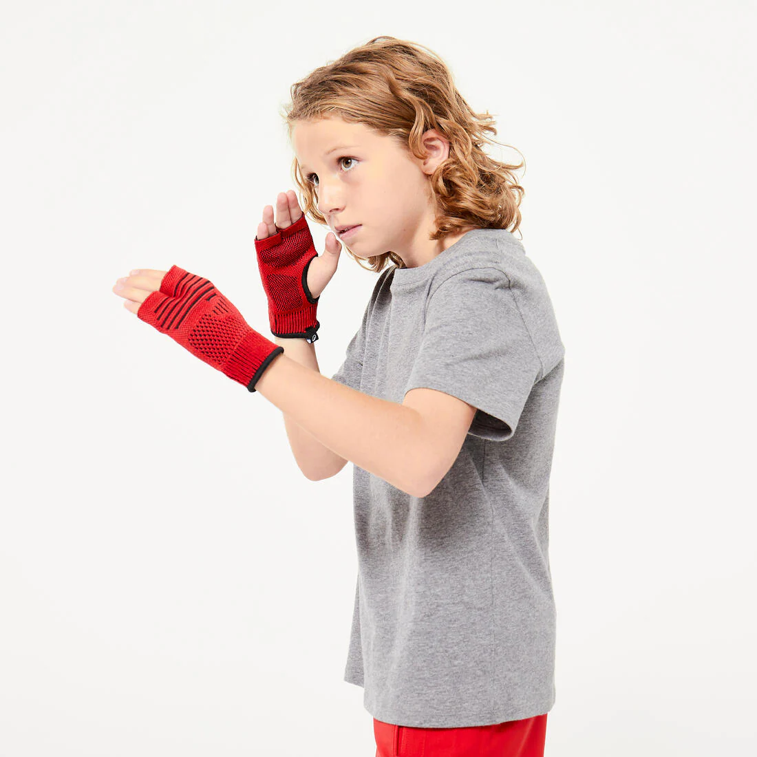 Sous-gants de boxe enfant - rouges - Image 5