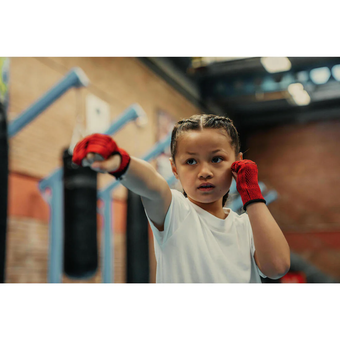 Sous-gants de boxe enfant - rouges - Image 6