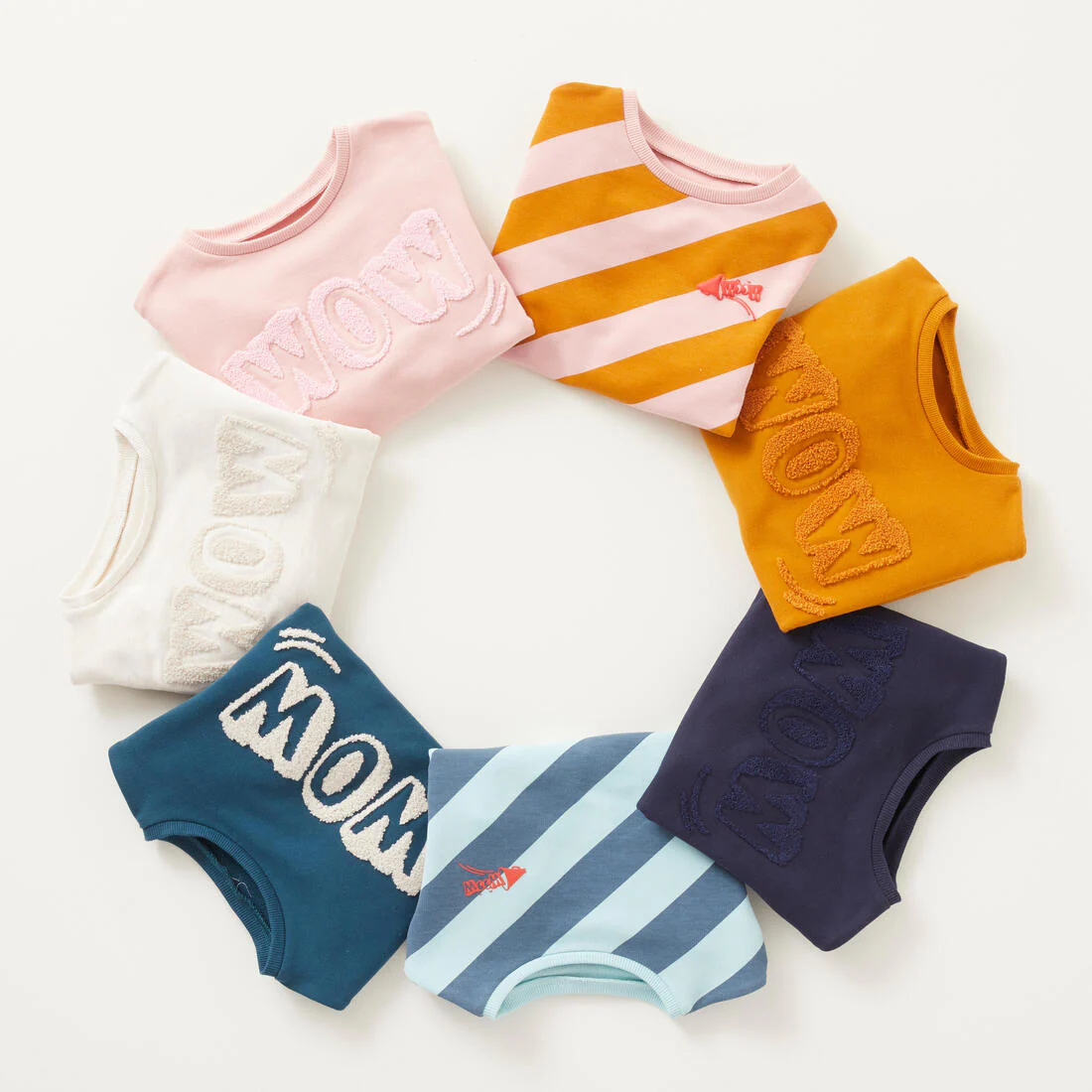 Sweat bébé - basique bleu marine avec motifs - Image 7