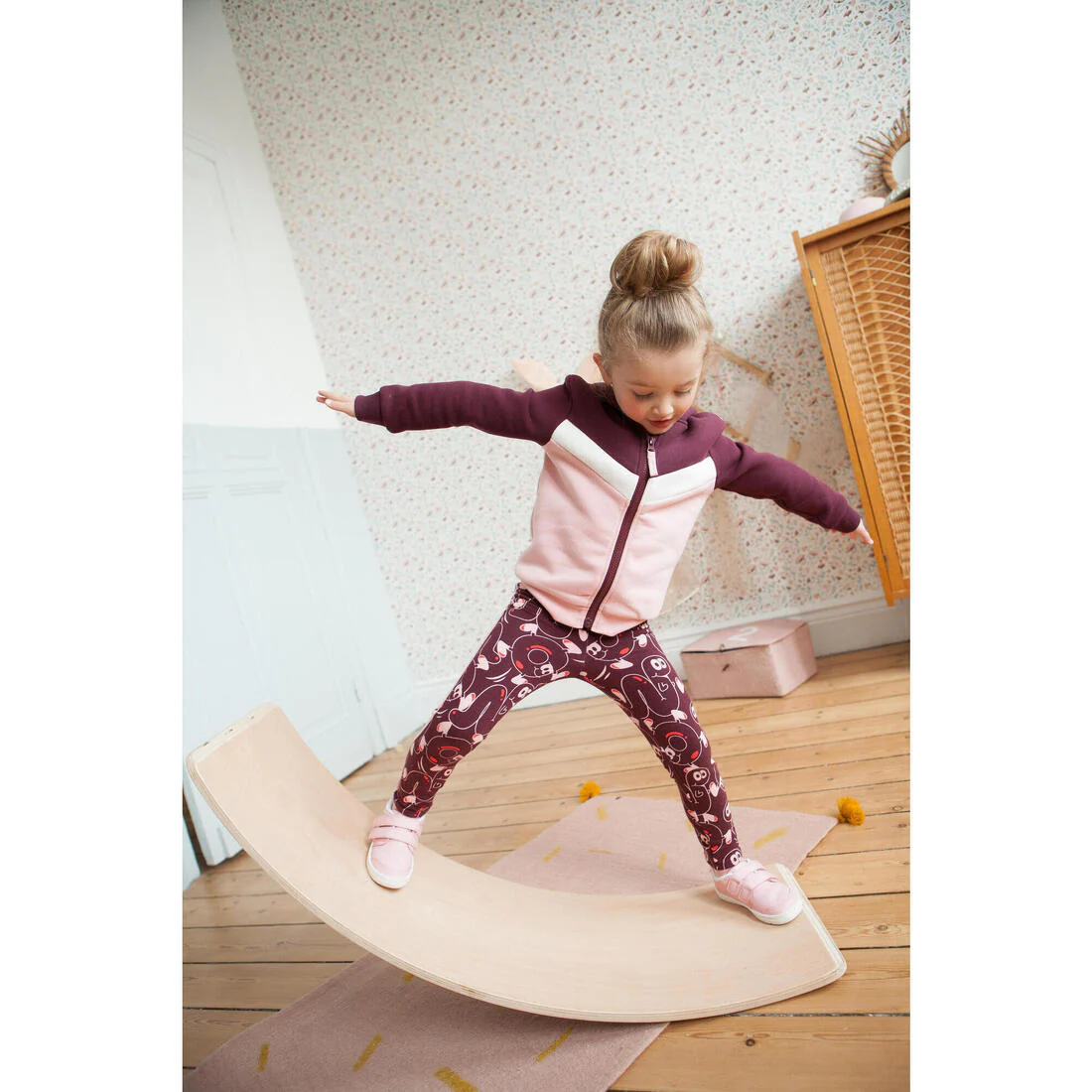 Sweat Zippé bébé Basique, bleu et - Image 6