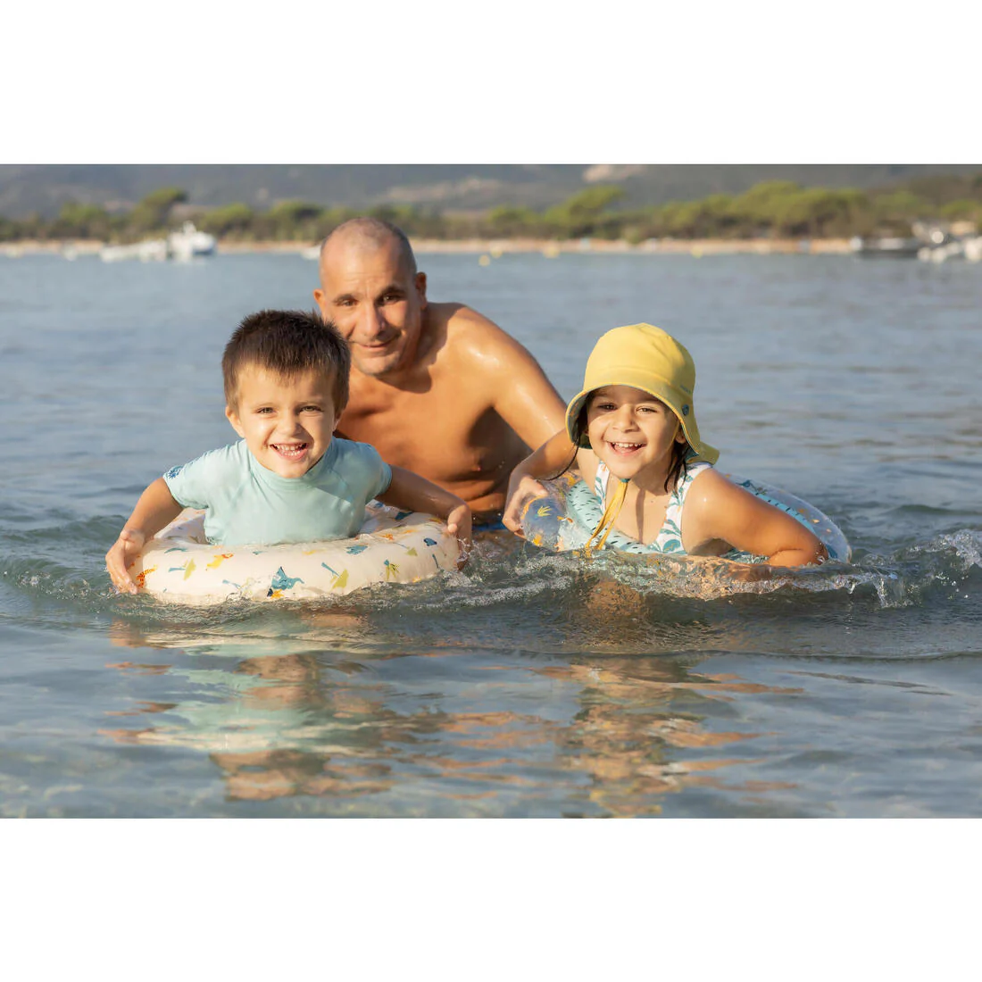 T-shirt anti uv bébé manches courtes corail - Image 23