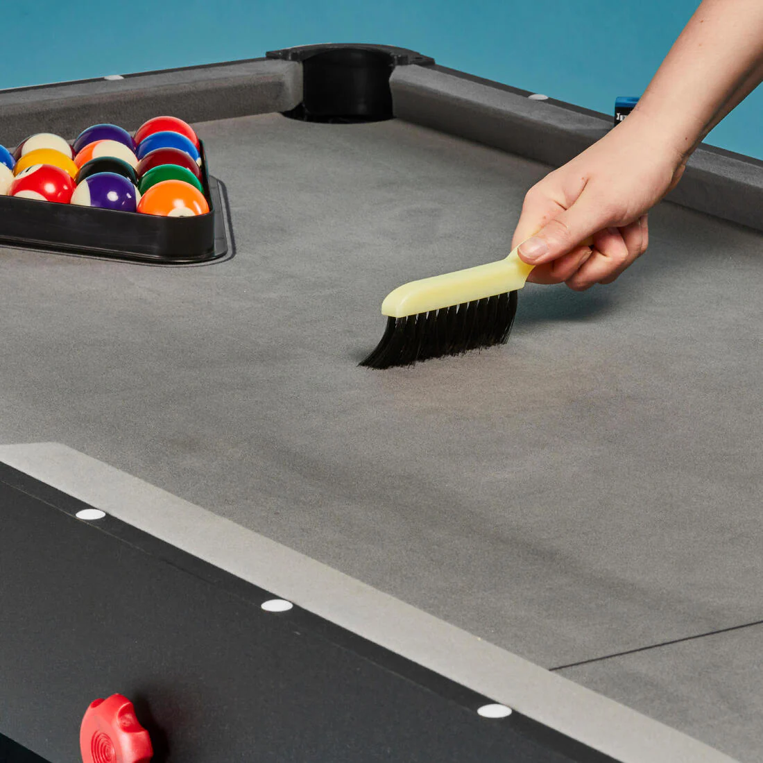 Table de billard pliable américain - BT 500 US tapis gris - Image 11