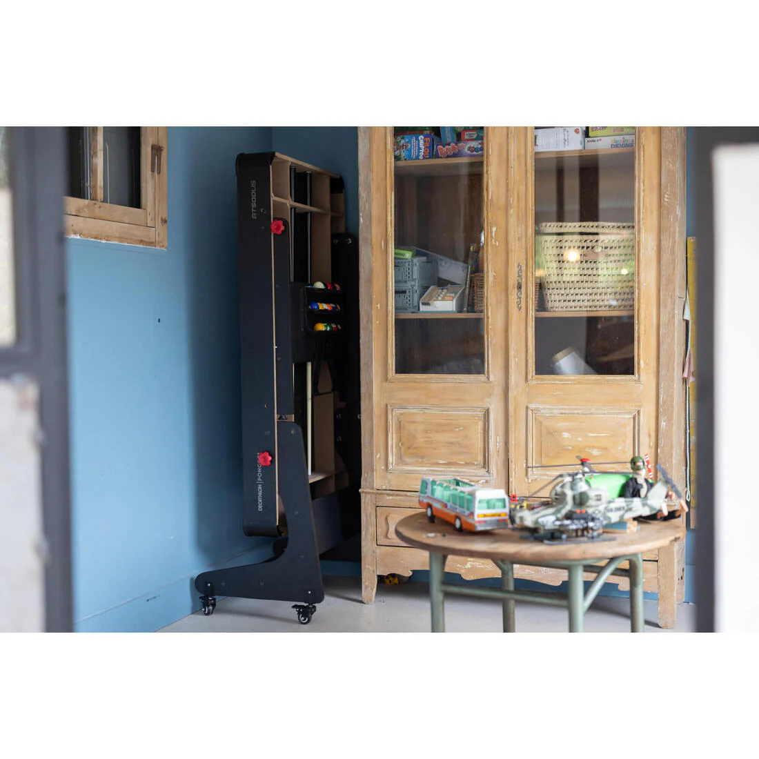 Table de billard pliable américain - BT 500 US tapis gris - Image 16