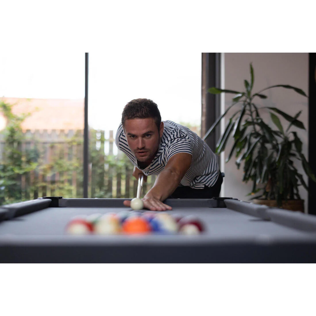 Table de billard pliable américain - BT 500 US tapis gris - Image 21