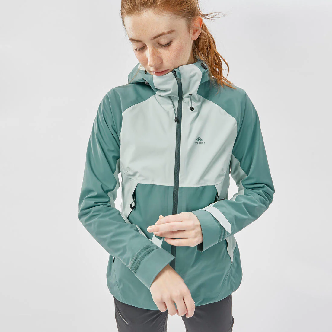 Veste de randonnée montagne imperméable femme, MH500 - Image 10