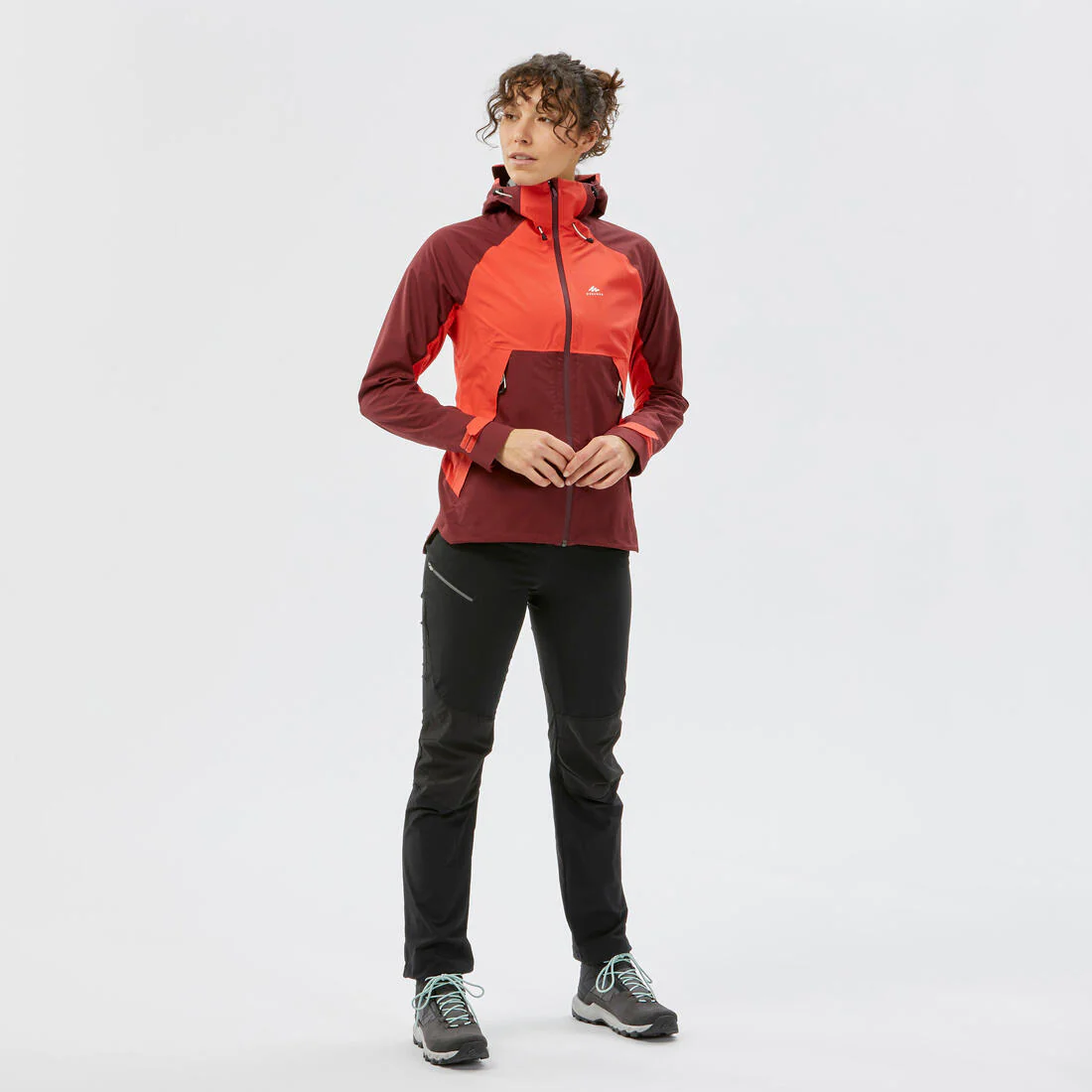 Veste de randonnée montagne imperméable femme, MH500 - Image 12