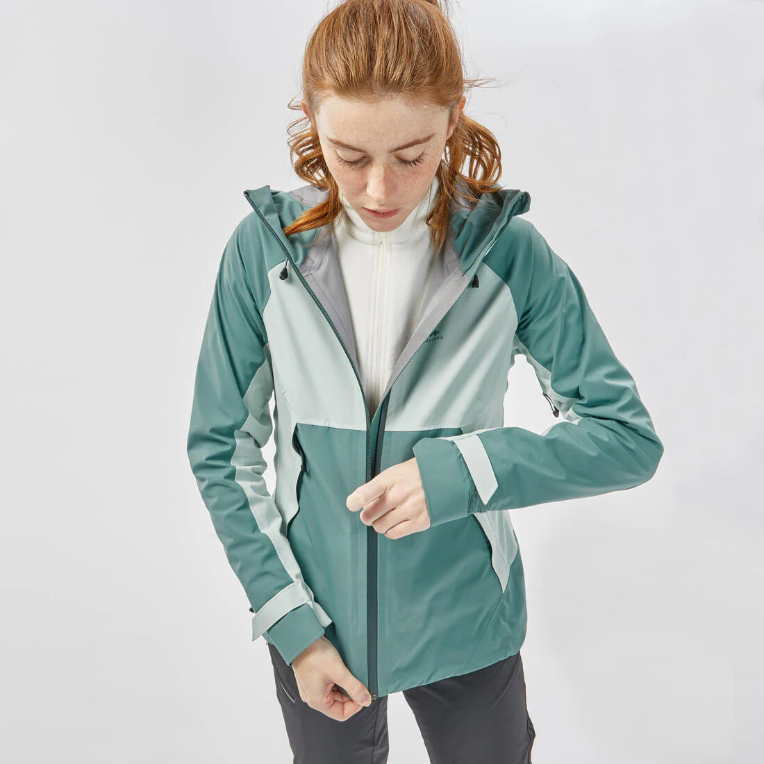 Veste de randonnée montagne imperméable femme, MH500 - Image 13