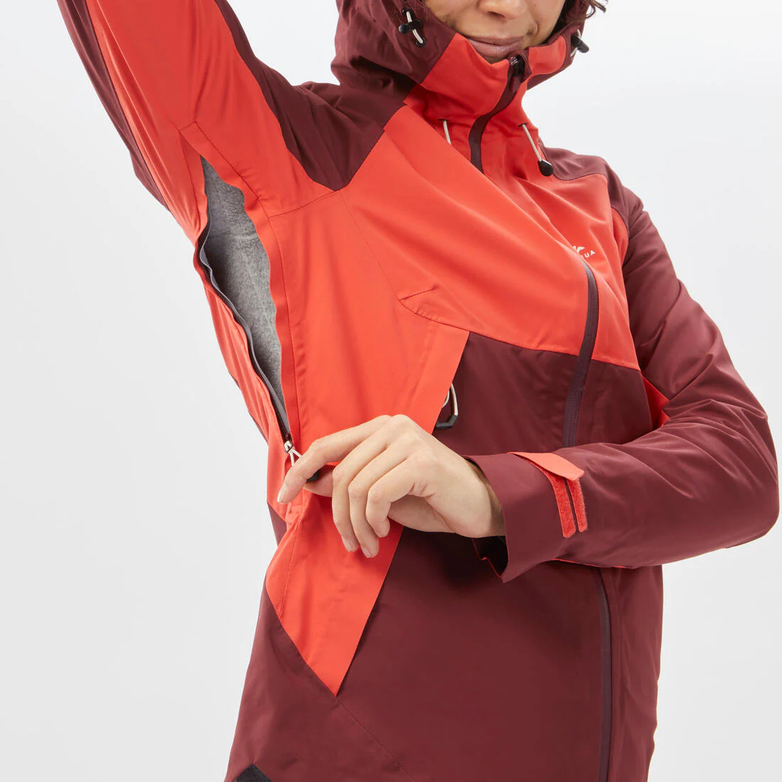 Veste de randonnée montagne imperméable femme, MH500 - Image 26