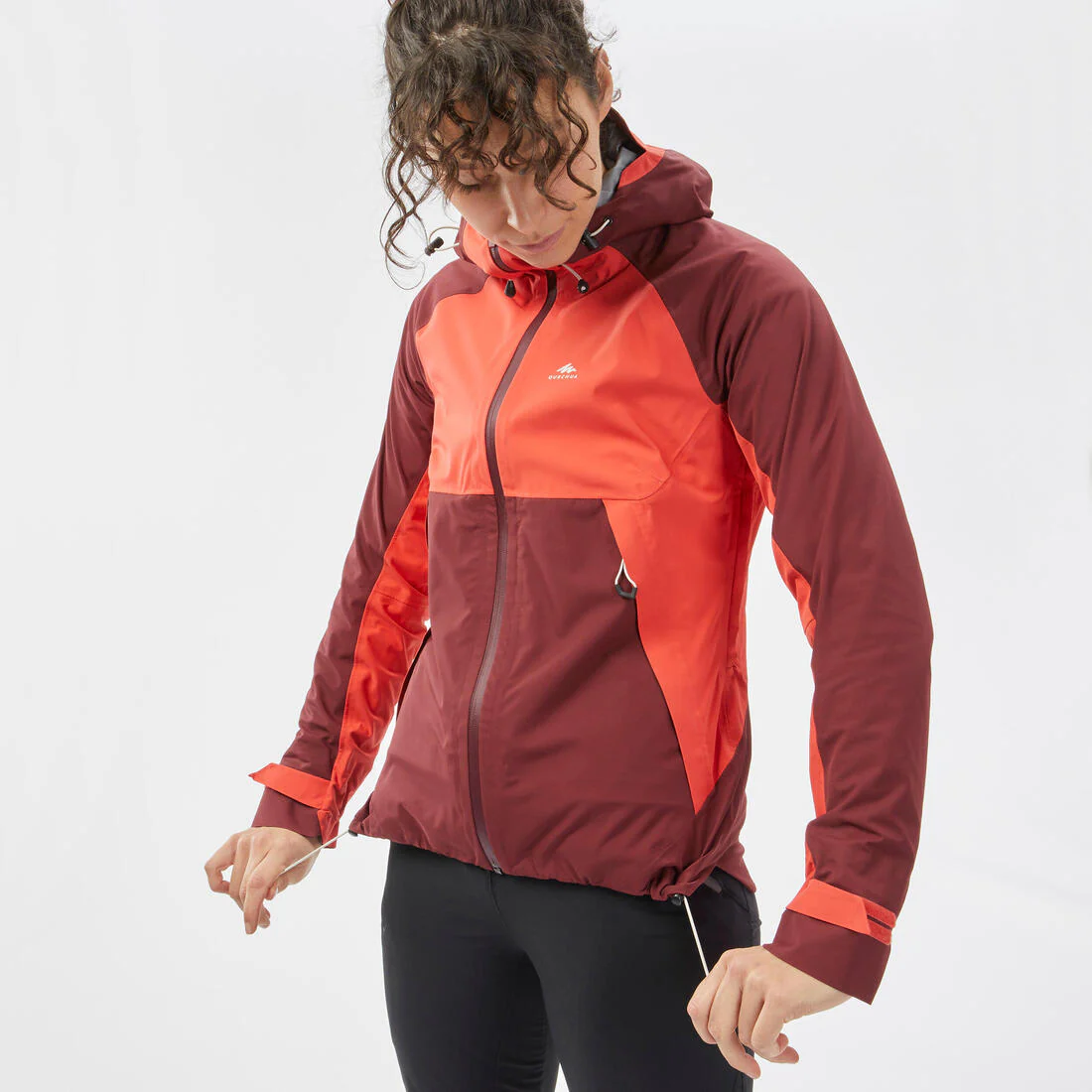 Veste de randonnée montagne imperméable femme, MH500 - Image 33