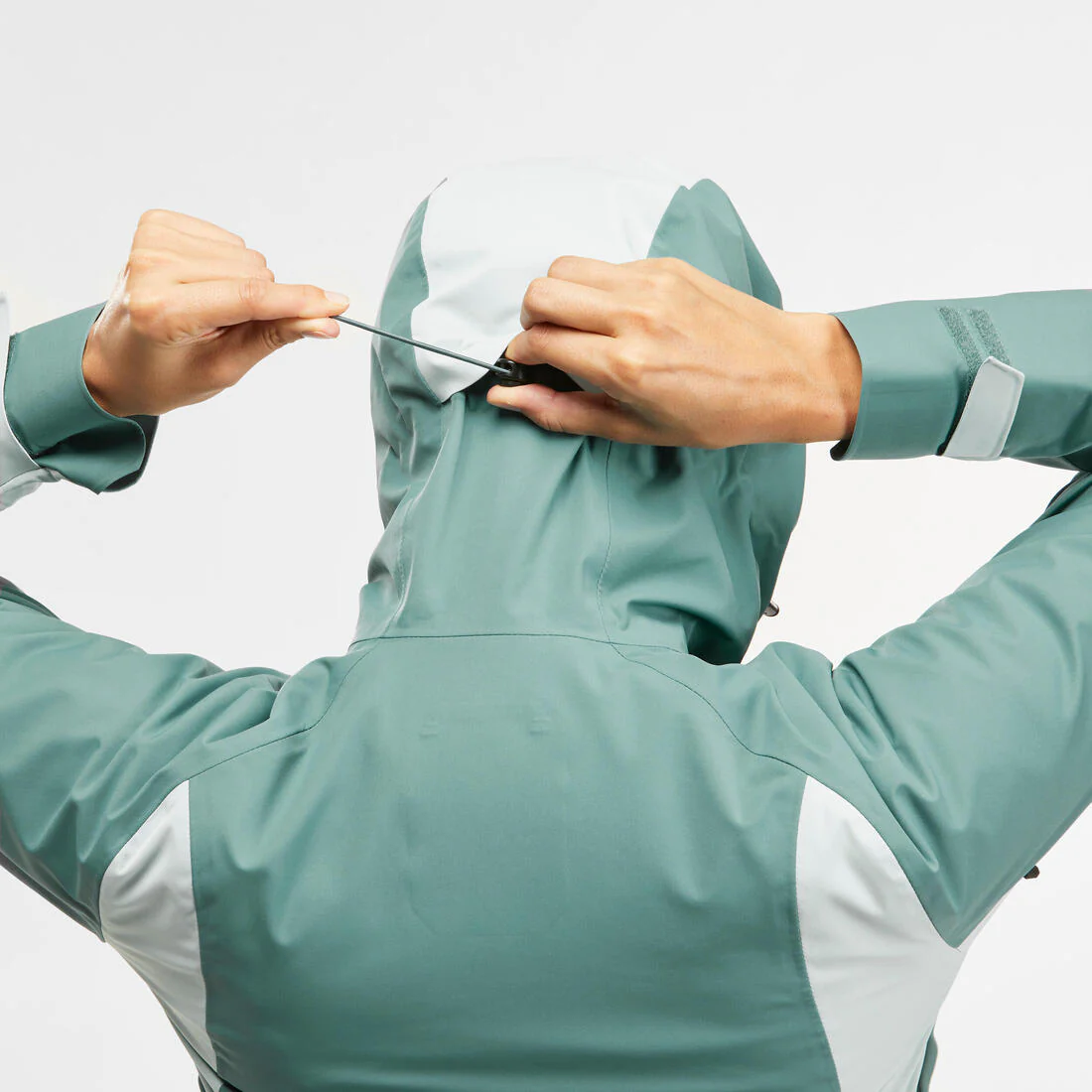 Veste de randonnée montagne imperméable femme, MH500 - Image 44