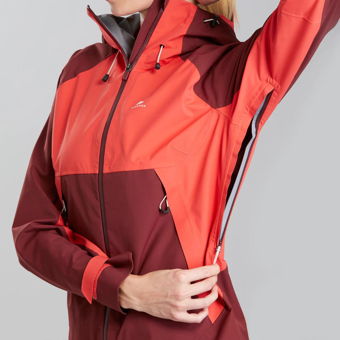 Veste de randonnée montagne imperméable femme, MH500 - Image 45